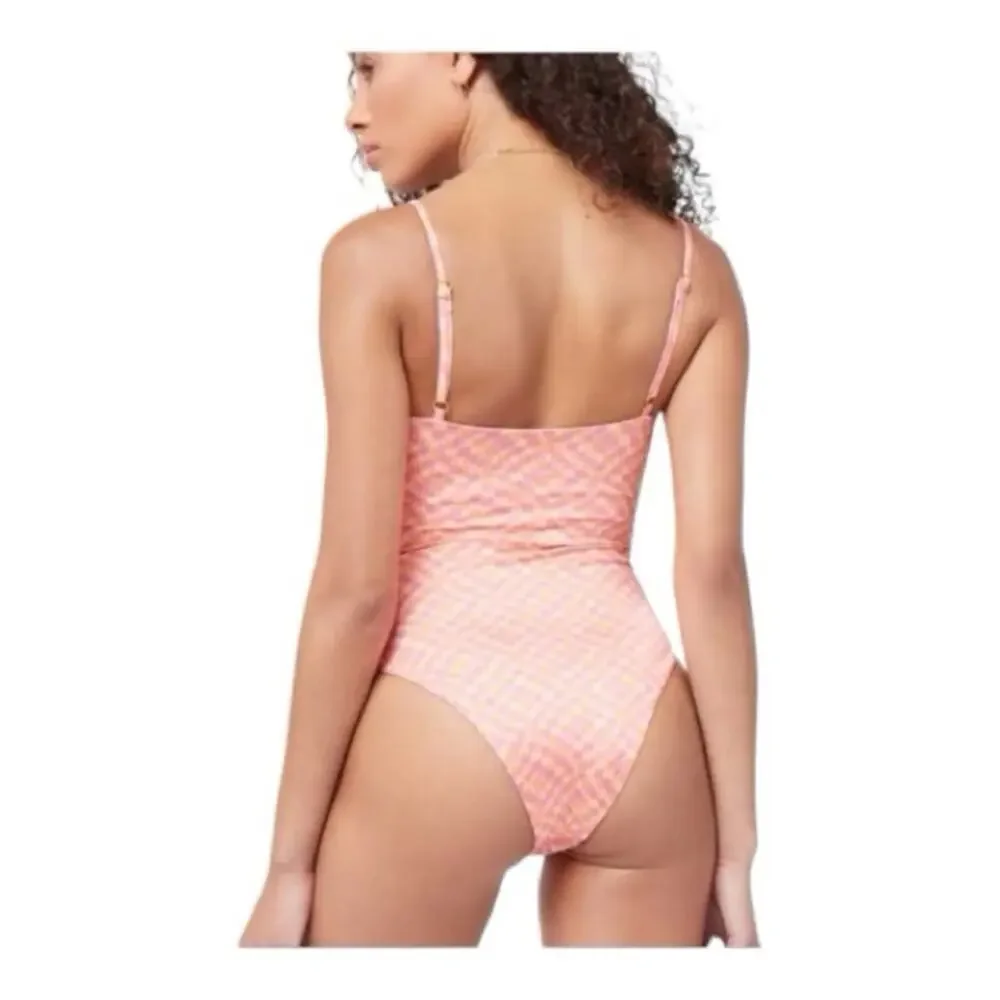 L*SPACE Roxanne One Piece Swimsuit Bitsy Heat Waves Style SARXMB22P XS NWT